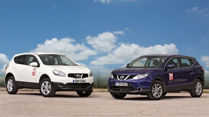 Το νέο Nissan Qashqai απέναντι στο προηγούμενο