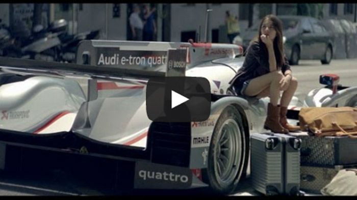 Ένα... R18 e-tron quattro για καθημερινή χρήση.