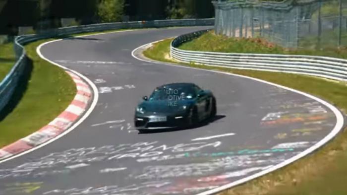 Στο Ring η Porsche 718 Boxster Spyder (+vid)