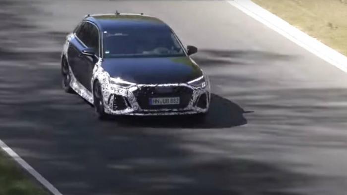 Στο βίντεο φαίνεται πως το RS3 Sportback πολλές φορές οδηγείται στο όριό του.