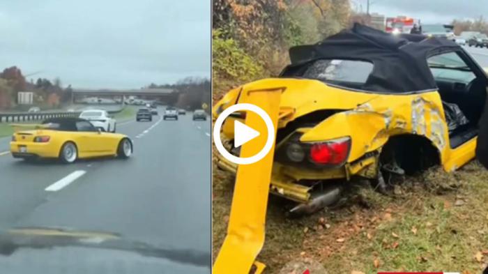 Honda S2000 αγοράζει οικόπεδο πηγαίνοντας... ευθεία! Honda S2000 αγοράζει οικόπεδο πηγαίνοντας... ευθεία!