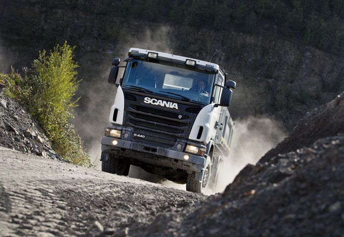 Νέα off road φορτηγά Scania