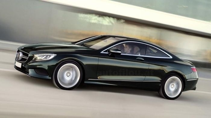 Η S-Class Coupe δείχνει πως δεν έχει καμία διαφορά σε σχέση με το πρωτότυπο που παρουσιάστηκε τον Σεπτέμβριο.