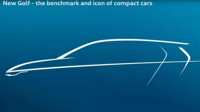Η πρώτη επίσημη teaser εικόνα του νέου Volkswagen Golf είναι πλέον γεγονός.