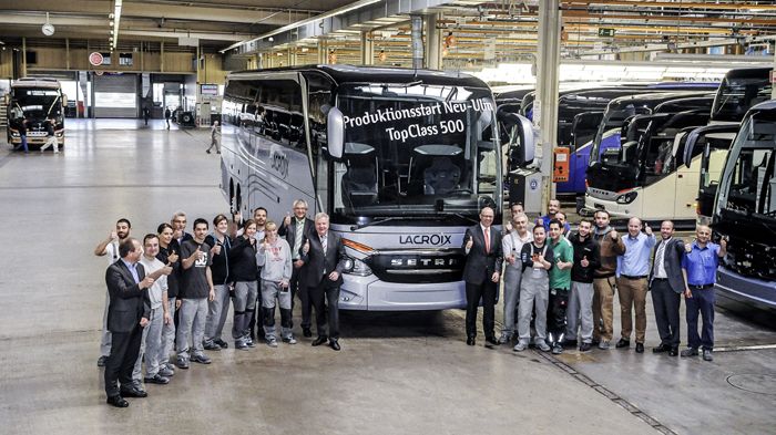 Ξεκινά η παραγωγή της TopClass 500 Ξεκινά η παραγωγή της TopClass 500