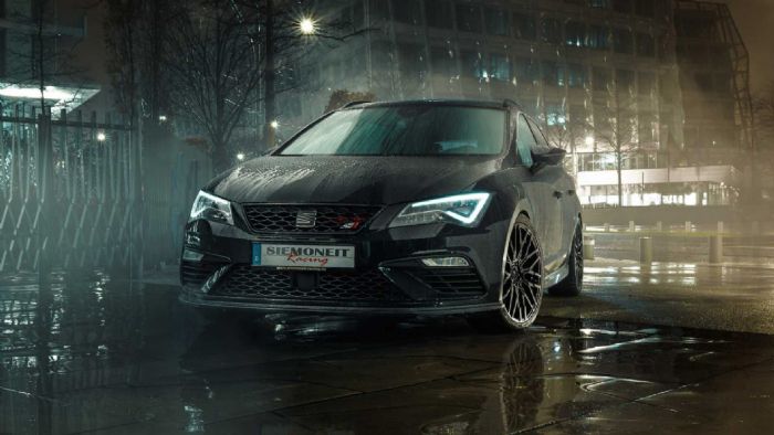 Ένα SEAT Leon Cupra ST πήραν στα χέρια τους οι άνθρωποι της βελτιωτικής εταιρείας Siemoneit Racing και προσέφεραν στο ισχυρό μοντέλο ακόμα μεγαλύτερη ιπποδύναμη αλλά και ροπή.