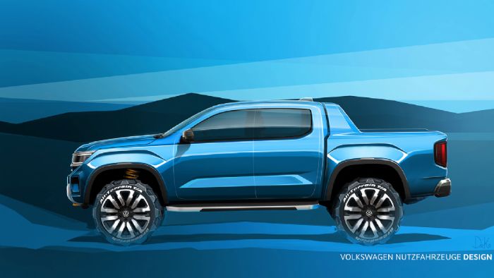 Το νέο VW Amarok ξεκινά να αποκαλύπτεται