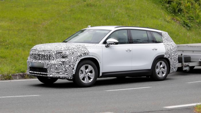 Skoda Kodiaq 2027: Στις Άλπεις με νέο πρόσωπο και σε αποστολή ρυμούλκη Skoda Kodiaq 2027: Στις Άλπεις με νέο πρόσωπο και σε αποστολή ρυμούλκησης