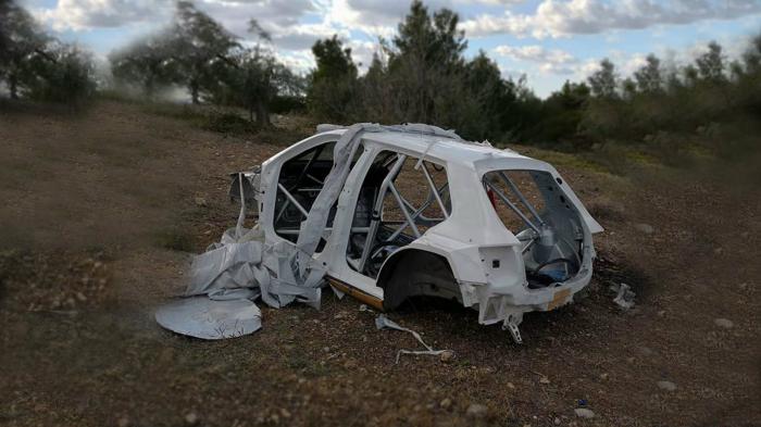 Παρατημένο στην ύπαιθρο έξω από το Δήλεσι βρέθηκε το κουφάρι της αγωνιστικής Skoda Fabia R5.