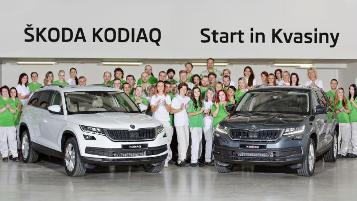 Kodiaq: Έναρξη παραγωγής Kodiaq: Έναρξη παραγωγής