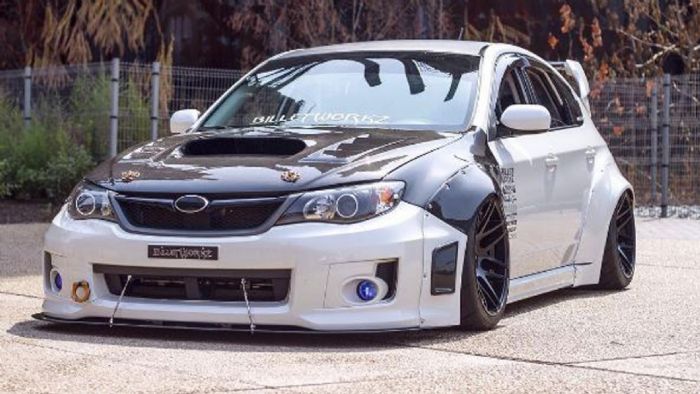 Subaru WRX με δόση από GTR