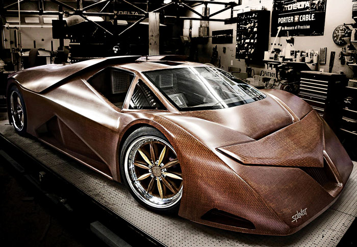 Ένα ξύλινο supercar Ένα ξύλινο supercar
