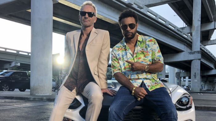 Το Abarth 124 Spider με τους Sting & Shaggy