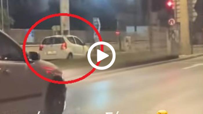 Πήγαινε ανάποδα σε λεωφόρο και ήθελε να στρίψει και πρώτος! Πήγαινε ανάποδα σε λεωφόρο και ήθελε να στρίψει και πρώτος!
