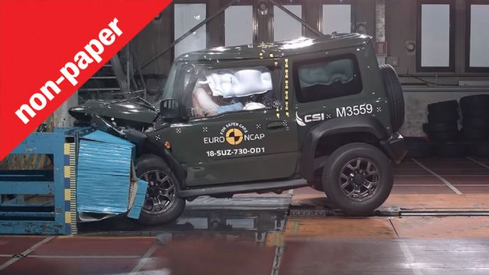 Γιατί πήρε 3 αστέρια το νέο Jimny στο EuroNCAP;