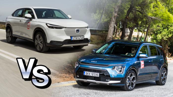 Υβριδικό, honda, HR-V, Kia, Niro