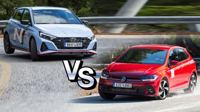 Ποιο μικρό αγωνιστικό πίστας; Hyundai i20 N ή VW Polo GTI;