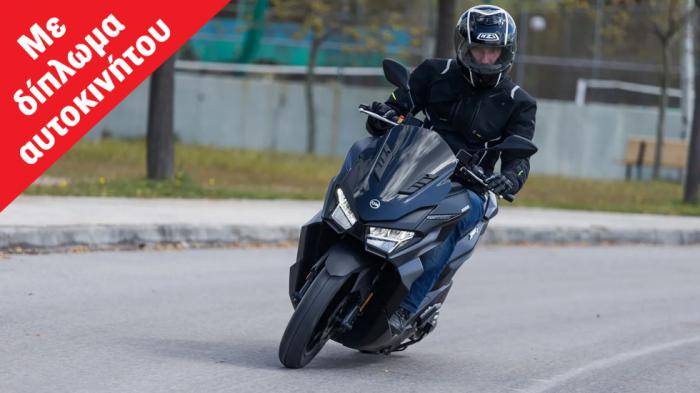SYM Jet X 125: Με 14άρηδες τροχούς και πλήρη εξοπλισμό ασφαλείας στα 2.995 ευρώ