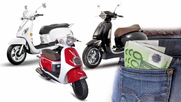 Πολυχρηστικό scooter και τα λεφτά στην τσέπη Πολυχρηστικό scooter και τα λεφτά στην τσέπη