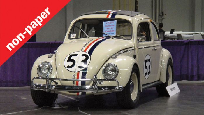 Ο αγαπημένος Herbie από την ταινία «Κατσαριδάκι αγάπη μου» είναι από τους πιο διάσημους 4τροχους πρωταγωνιστές της μεγάλης οθόνης.	