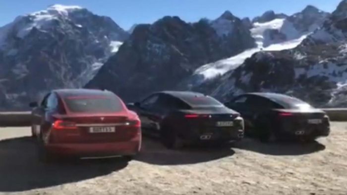 H Taycan απέναντι στο Model S (+video) H Taycan απέναντι στο Model S (+video)