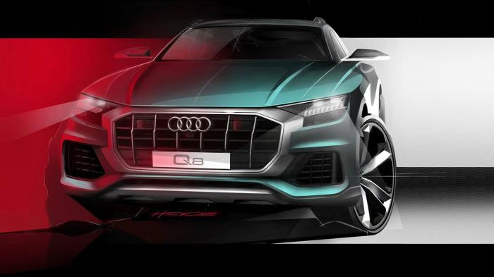 Το Audi Q8 «ξαναχτύπησε» με teaser εικόνα Το Audi Q8 «ξαναχτύπησε» με teaser εικόνα