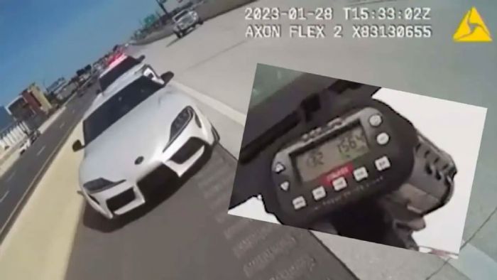 Ανήλικος οδηγός έτρεχε με 200 km/h με τo Toyota Supra του πατέρα του