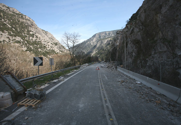 Κλειστά τα Τέμπη 10-12 Νοεμβρίου  