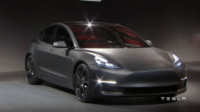 Αποκαλύφθηκε το Model 3 Αποκαλύφθηκε το Model 3