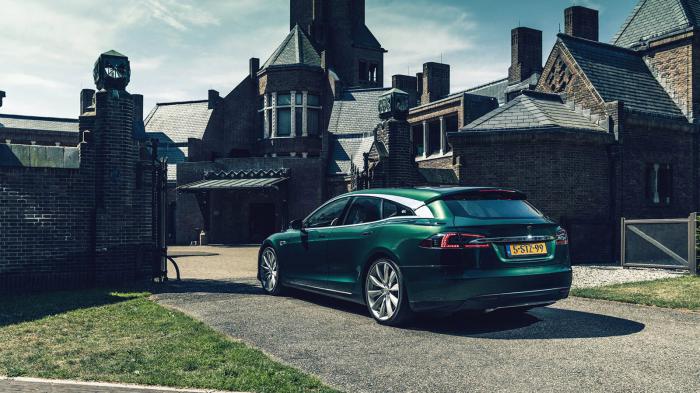 Tesla Model S Shooting Brake στη Γενεύη Tesla Model S Shooting Brake στη Γενεύη