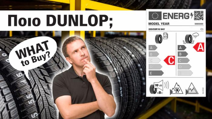 Τι λάστιχα Dunlop να αγοράσω;