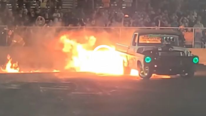 Έκανε τέτοιο burnout που ανέβασε την θερμοκρασία στα ύψη