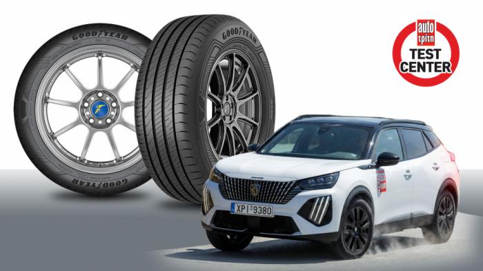 Το καλύτερο μικρό SUV σε φρενάρισμα, Peugeot 2008, φοράει λάστιχα Goodyear