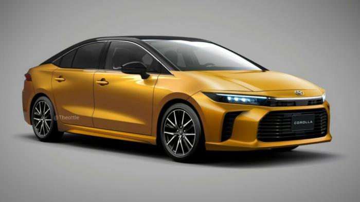 H ψηφιακή πρόταση του ανεξάρτητου σχεδιαστή για το πως θα μοιάζει η επόμενη Toyota Corolla.