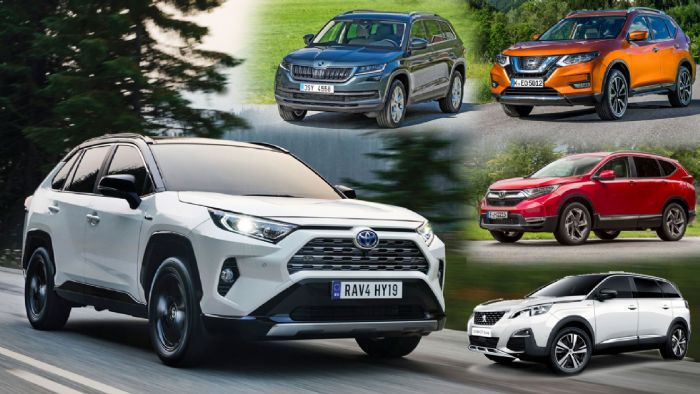 Toyota RAV4 Vs ανταγωνισμού