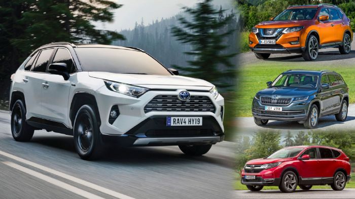 Νέο Toyota RAV4 εναντίον ανταγωνισμού