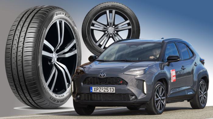 Το best-seller της αγοράς, Toyota Yaris Cross, «φοράει» λάστιχα Falken