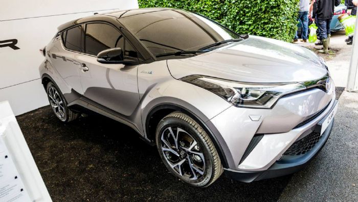 Toyota C-HR χωρίς ρετούς