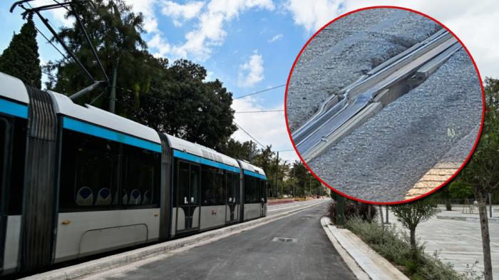 Στράβωσαν οι γραμμές του τραμ λόγω ζέστης! Πού συνέβη;