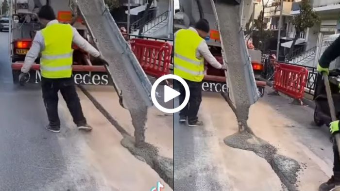 Τσιμέντωμα «άρπα κόλλα» και όποιον πάρει ο Χάρος