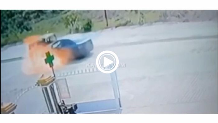 VIDEO: Παίρνει αμέσως φωτιά και λαμπαδιάζει!