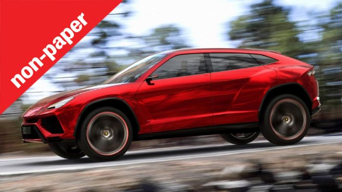 Ακόμη και εταιρείες όπως η Lamborghini θα μας φέρουν ένα SUV μοντέλο, με την καινούργια Urus να αναμένεται το 2018.