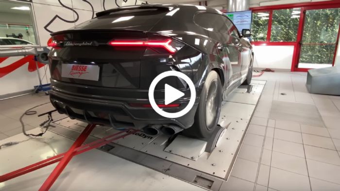 Lamborghini Urus στο δυναμόμετρο