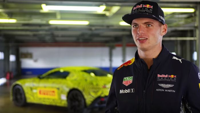 Ο Max Verstappen κλήθηκε από την Aston Martin να δοκιμάσει τη νέα Vantage.