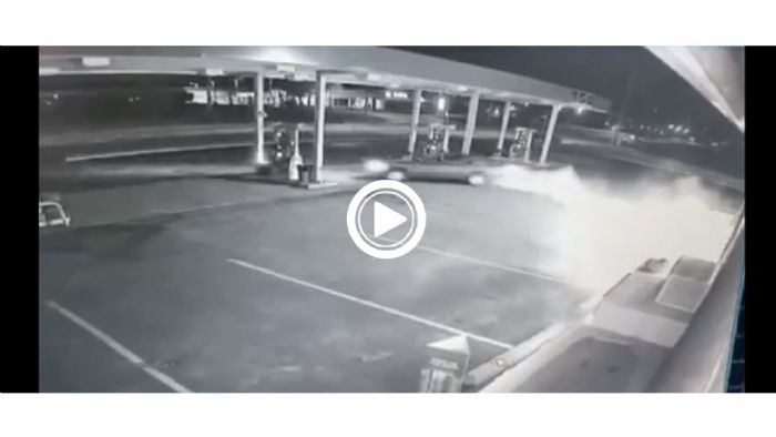 VIDEO: Πάμε για burnout στο βενζινάδικο