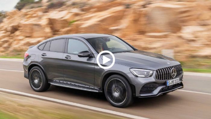 Video: Νέα Mercedes-AMG GLC 43 Coupe με 390 PS