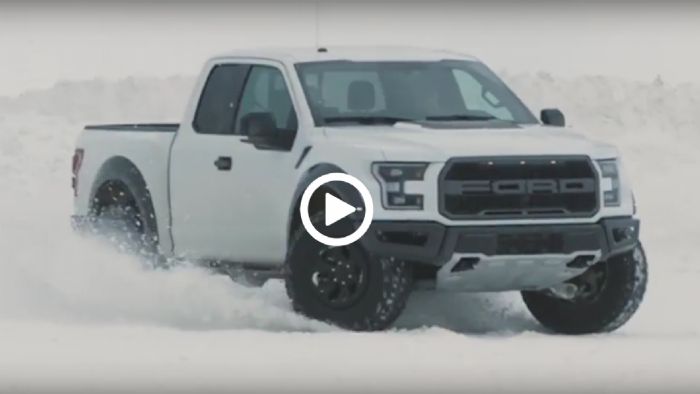 Το Ford Raptor στα χιόνια
