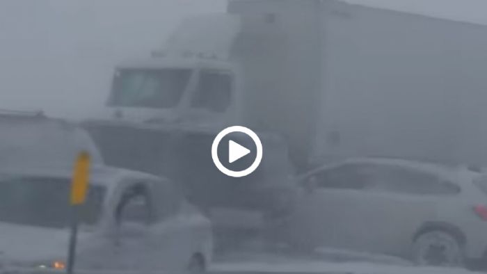 Καραμπόλα 75 οχημάτων
