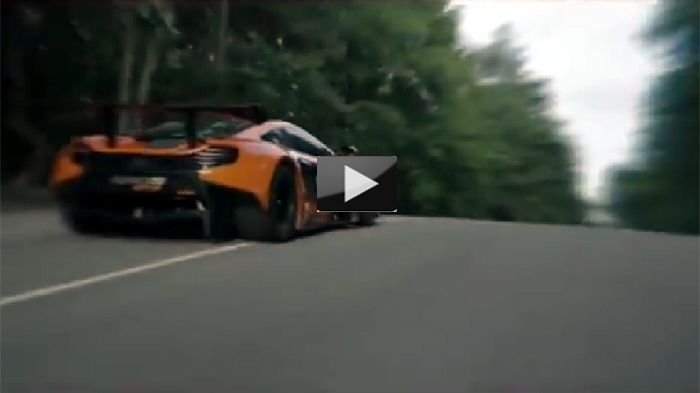 Η αγωνιστική McLaren 650S GT3 σε δράση