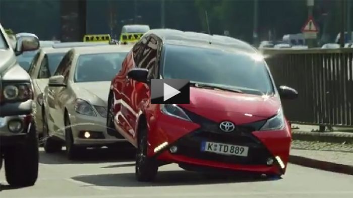 Το εμπνευσμένο διαφημιστικό σποτ του νέου Aygo, ανέβασε η Toyota Γερμανίας στο YouTube.